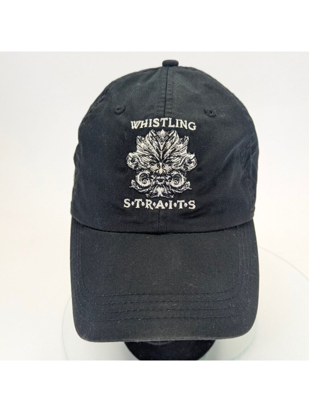 Whistling Straits Golf Hat Black Ahead Adjustable Classic Cut Cap Wisconsin